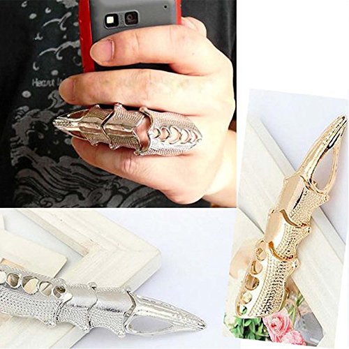 Lohome® knuckle finger ring, pack of 3 pcs punk rock g…