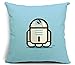 Star Wars Decorative Throw Pillow Covers Pillow Cases 18 x 18 Inches Set of 2 (Blue and White)