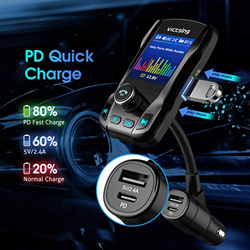 1 VicTsing+Upgraded+Bluetooth+Transmitter+Hands+free