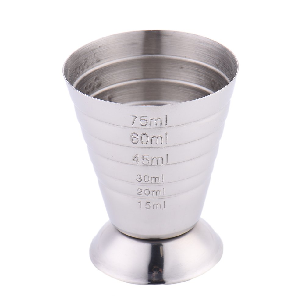 Vaso medidor para cócteles de acero inoxidable Espíritu vino cóctel vaso medidor de licor