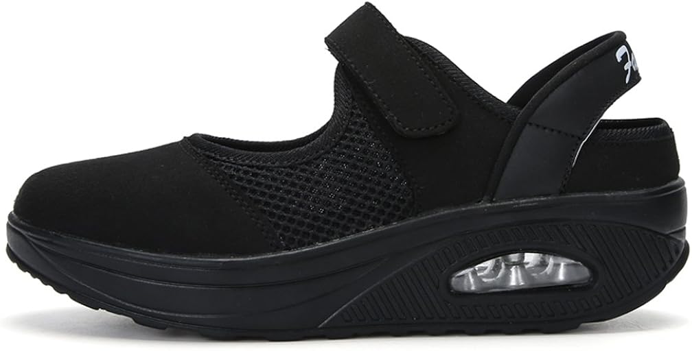 Mango - Sandali sportivi con punta quadrata neri-Nero