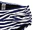 Aleumdr Womens Ruffle Crop Top High-Waisted Padded Bikini Set Swimsuit Thin Shoulder Straps Sexy Swimwear M Size Navy Blue