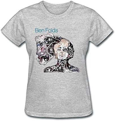 YLIN Women's Ben Folds So There T-shirt Size XL Grey