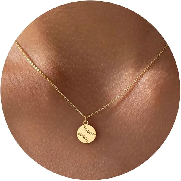 Collier Chaîne Avec Pendentif Clé De Sol En Or Plaqué - Modèle REF06896J