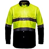 Just In Trend High Visibility Hi Vis Reflective Safety Work Shirts