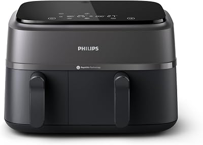 Philips Airfryer 3000 Series Dual Basket 6L 3L Digital Touchscreen