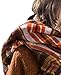 Zando Soft Warm Tartan Plaid Scarf Shawl Cape Blanket Scarves Fashion Wrap