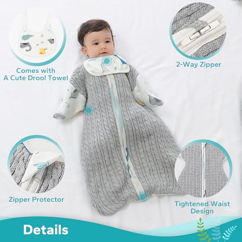 ZIGJOY SharkFin Transition Swaddle 1.0 Tog Patchwork Transition