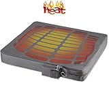 Stadium Seats Heated Seat Cushion – Portable Heated Seat Element Pad for Bleachers Battery Operated Benchwarmers Providing Warmth Comfort During Game Day at Sports Events Concerts Fishing Hunting