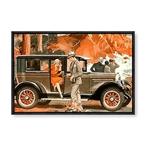 Framed Canvas Wall Art for Living Room, Bedroom Classical Theme Canvas Prints for Home Decoration Ready to Hang - 16x24 inches