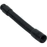 Gator Frameworks Flexible Black Gooseneck for Microphone, 6" Length (GFW-MIC-GN6)