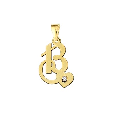 Nome Forever Ancora Catena Con Iniziale Lettera Ciondolo In