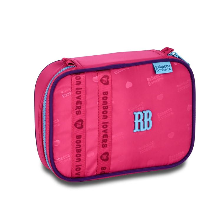 Kit Mochila de Costas Com Bolsinha Rebecca Bonbon Original Lancheira e Estojo