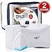 AVESTON Thick Soft Knee Pillow for Side Sleepers with Strap as Orthopedic Contour for Sleeping Between Knees for Joint Pain, Back Pain, Sciatica Pain Relief