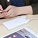 Power Bank, Wotmic 10000mAh Portable External Battery Charger Two-outputs Fast Charging Lightweight Battery Pack Snow White
