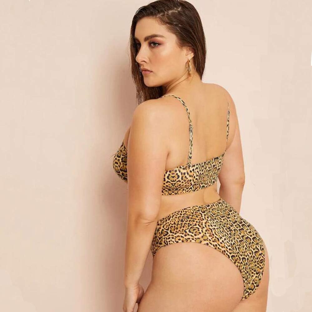 plus size animal print bathing suit