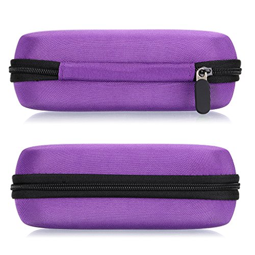 Hipiwe Hard Shell Essential Oil Carrying Case Holds 12 Bottles (Can
