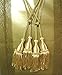 Pair of Gold Curtain Tieback / Tiebacks / Tassel