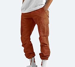 Men's Tactical Cargo Joggers Pant Sport Work