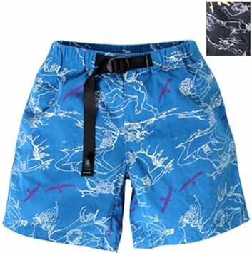 Amazon ワイルドシングス Wild Things Climbing Short クライマー プリント クライミング ショーツ 15sswt Black 黒 パンツ ハーフパンツ ショートパンツ メンズ Wildthings ワイルドシングス スポーツ アウトドア