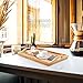 Bamboo Bed Breakfast Folding Tray-Laptop Desk Great for Dinner Tea Bar TV Eating Tray Stable(Beige)