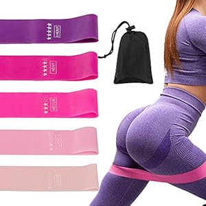 Resistance-Bands-Resistance-Loop-Exercise-Bands-Resistance-Bands-for-Legs-and-Butt-Physical-Therapy-Bands-for-Fitness-5-Levels-Resistance-Best-for-Workout-Home-Gym-Yoga-Training Resistance Bands - Resistance Loop Exercise Bands, Resistance Bands for Legs and Butt, Physical Therapy Bands for…