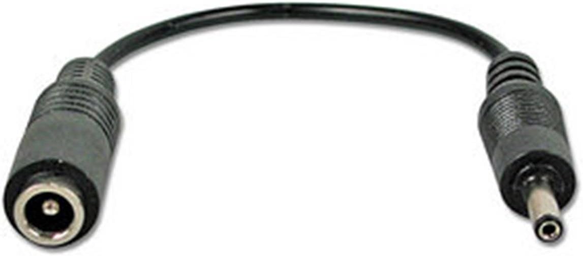 LINDY DC Adapter Cable - 2.5mm Female to 1.5mm Male, black