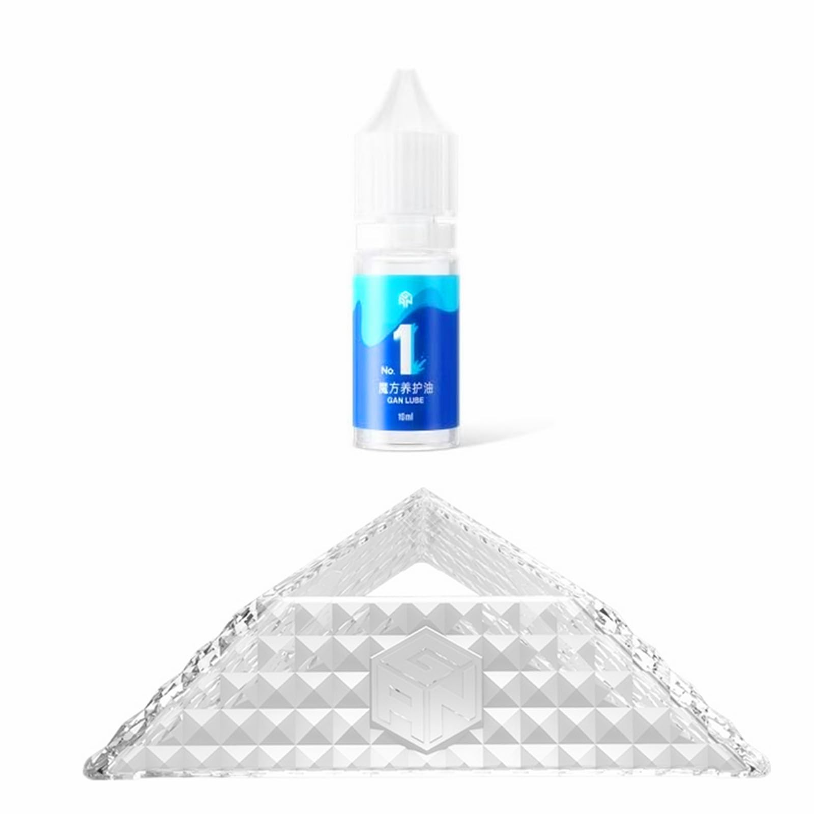 Cuberspeed gan Speed Cube Lube 10ml Maintenance Silicone Lubricant Professional Speed Cube (Crystal Stand Lubricant)