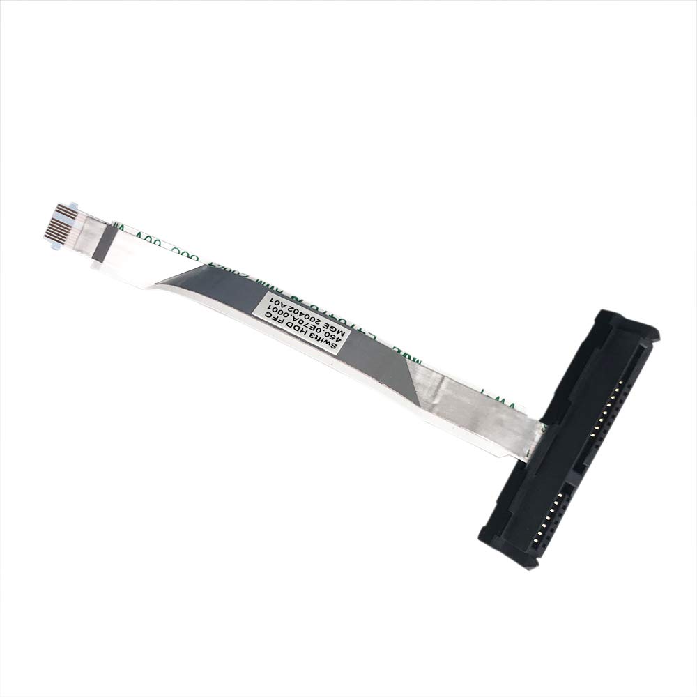 Gintai SATA HDD Hard Drive Cable Connector for Acer Swift 3 SF314 SF314-41 SF314-54 SF314-54G S40-10 SF314-56 N17W7 450.0E70A.0001 9.5CM