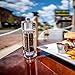 Chef Specialties 6.5 Inch Gem Combo Pepper Mill and Salt Shaker
