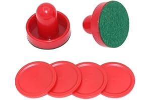 Air Hockey Paddles, Air Hockey Table Accessories Sets, Air Hockey Pushers Pucks Set for Tables Game