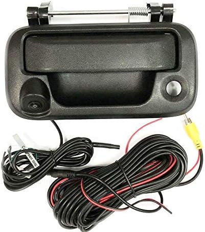 Dynavsal Trunk Handle Backup Camera, HD CCD Lens Waterproof Wide Angle Night Vision Parking Assistance Rear View Reverse Camera for Ford F150 F250 F350 F450 F550 2008~2014