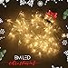 BM LED String Lights 12 Star 138 LED Waterproof Hanging Decoration for Wedding, Party, Home, Patio Lawn, Garden, Window Indoor Outdoor (Warm White)