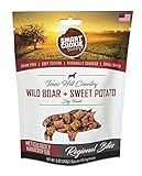 Wild Boar & Sweet Potato Dog Treats, Soft Texture, 5oz bag