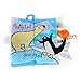Malltop Soft Animal Jungly Tails Cloth Book Sets Baby Early Development Learning Education Toy 8.3x4.3