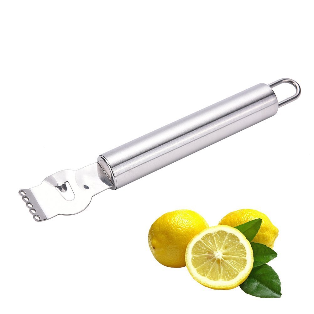 Lemon Stainless Steel Zester Grater Orange Citru Kitchen Peeler Tool