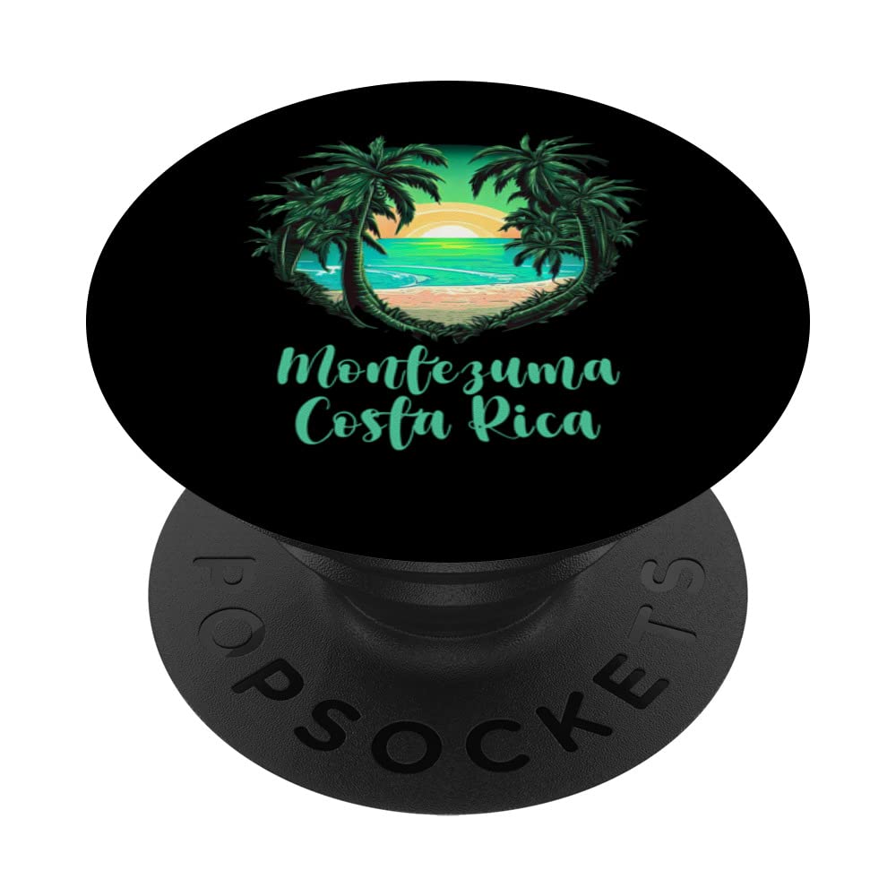 Montezuma Costa Rica Sunset Souvenir PopSockets Swappable PopGrip