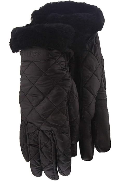 UGG Mens Contrast Sheepskin Tech Glove 