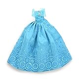 Buytra Handmade Fashion Wedding Party Gown Dresses & Clothes for Barbie Doll Xmas Gift
