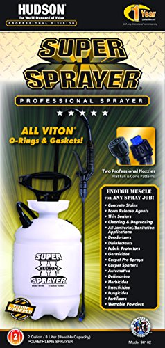 Hudson 90162 Super Sprayer Professional 2 Gallon Sprayer Poly