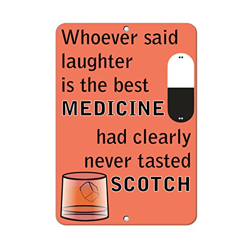 Whoever Said Laughter Is The Best Funny Quote Aluminum METAL Sign