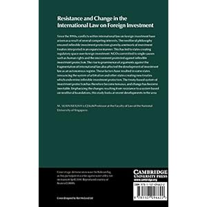 Resistance and Change in the International Law on Foreign Investment