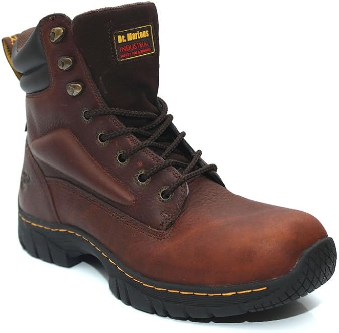 Dr. Martens DM'S Doc Mens Steel Toe Cap Work Safety Boots Size UK 7 8 9