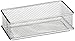 Design Ideas Mesh Drawer Store, Silver, 3 by 6-Inch (120909)