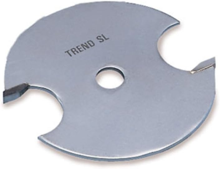 Trend Professional 1/4 Inch Bore Slotter, 2.0mm Kerf, Slot Cutter with 40mm Cut Diameter, 2 Teeth, Tungsten Carbide Tipped, SL/E