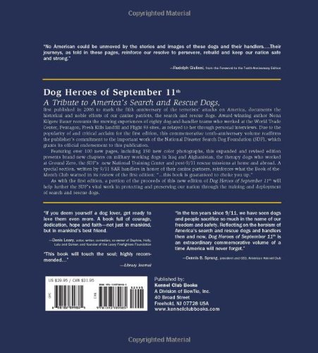Dog Heroes of September 11th: A Tribute to America's Search and Rescue Dogs - //medicalbooks.filipinodoctors.org