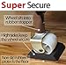 iPrimio Furniture Bed Wheel Stopper, Solid Rubber Caster Cups for Hardwood Floors, Chair Stoppers, Non-Slip Pads, Room Noise Muffling Foot Protectors - for Bed Frame, Office Chair, Couch (8 Pack)