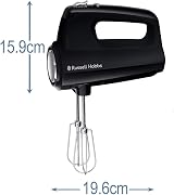 Russell Hobbs Desire Electric Hand Mixer 350W 5 speeds turbo 4 att. view 6