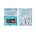 PUEEN Nail Art Soft Squishy Silicone Luxury Crystal Stamper and Scraper Set - Stamping Tools - Silver - BH000678