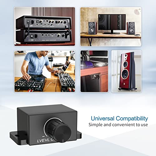 CHELINK Universal Car RCA Remote Amplifier Level Controller RCA Bass